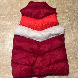 Old Navy retro insulated full zip puffer vest